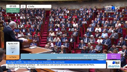 04/12/2024 - ICI Matin France Bleu Maine en vidéo