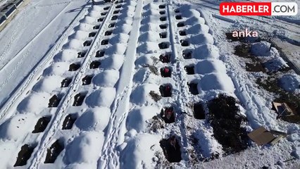Erzurum'da Kış İçin 500 Mezar Yeri Hazırlandı