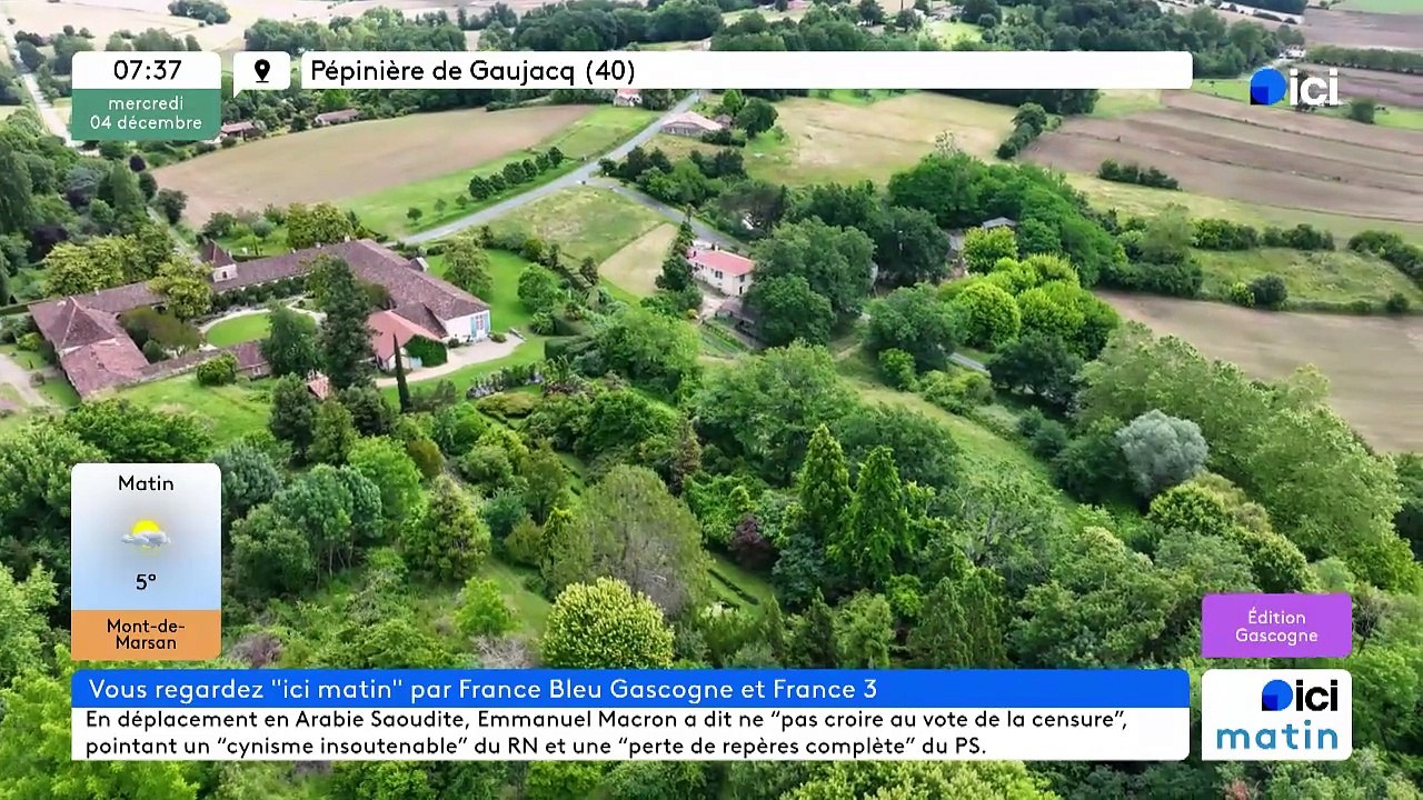 04/12/2024 - ICI Matin France Bleu Gascogne en vidéo