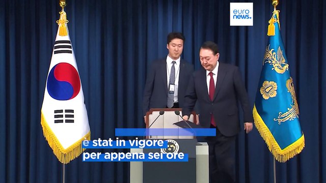Corea del Sud: il presidente Yoon Suk yeol rischia l'impeachment dopo aver indetto la legge marziale