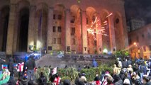 Géorgie : 6e nuit de manifestation pro-Union européenne