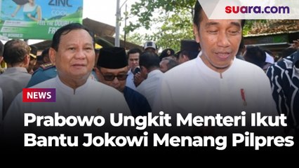 Keok Berturut-turut, Prabowo Ungkit Menteri Ikut Bantu Jokowi Menang Pilpres: Ayo Ngaku Siapa Tuh?