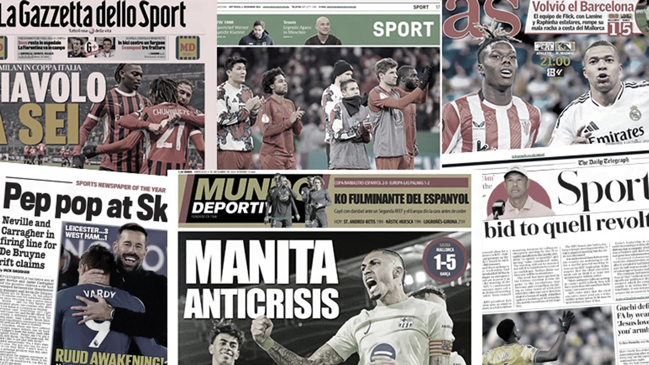 Lamine Yamal adoubé par la presse espagnole, la colère noire de Pep Guardiola sur deux légendes anglaises,