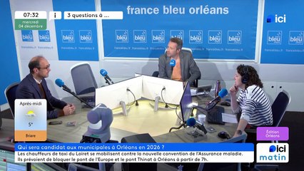 FB Orléans : 3 Questions à ... Matthieu Schlesinger, maire d'Olivet et membre du parti Horizons