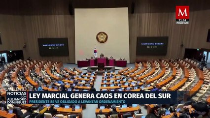Crisis política en Corea del Sur: Protestas y caos tras la declaración de Ley Marcial