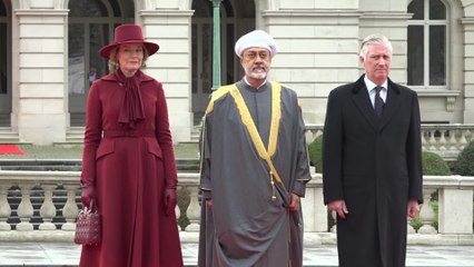 Visite d'état du sultan d'Oman en Belgique