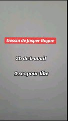 Dessin de Jasper Rogue du jeu Rogue Galaxy