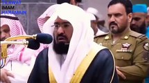 Very Emotional Recitation By Sheikh Abdul Rahman Sudais