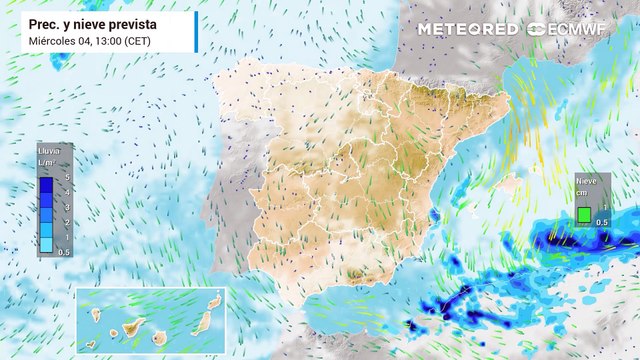 Se confirma el cambio de tiempo para el puente: el aire ártico dejará temperaturas invernales y nevadas importantes