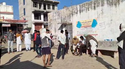 स्कूल बस की टक्कर से बाइक सवार की मौत