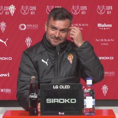 La contestación más viral del entrenador del Sporting sobre la Copa del Rey que está revolucionando las redes