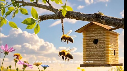 Bee and colony anime