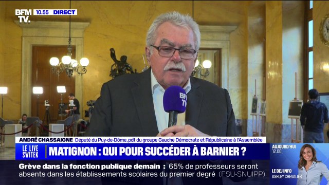 André Chassaigne: Je ne veux pas qu'on fasse porter la responsabilité du blocage actuel à ceux qui votent la censure