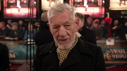 Sir Ian McKellen: "Lord of the Rings Is Very Precious To Me."