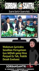 Waketum Gerindra Sesalkan Pernyataan Gus Miftah yang Hina Penjual Es Teh, Publik Desak Evaluasi