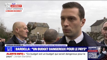 "Nous reprendrons la discussion budgétaire": Jordan Bardella évoque déjà l'après-Barnier