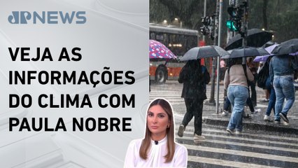 Sudeste segue com alerta para temporais nesta quarta (04) | Previsão do Tempo