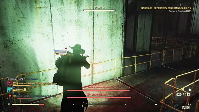 Fallout 76 - Primer contacto con Profundidades Luminosas