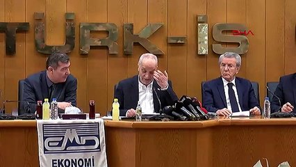 TÜRK-İŞ Başkanı Atalay: Adil gelir dağılımı yok