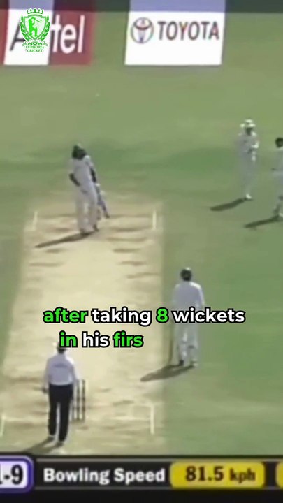 Jason Krejza Test debut #euphoriacricket
