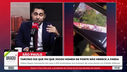 APRESENTADOR SE REVOLTA E SAI EM DEFESA DA CLASSE POLICIAL