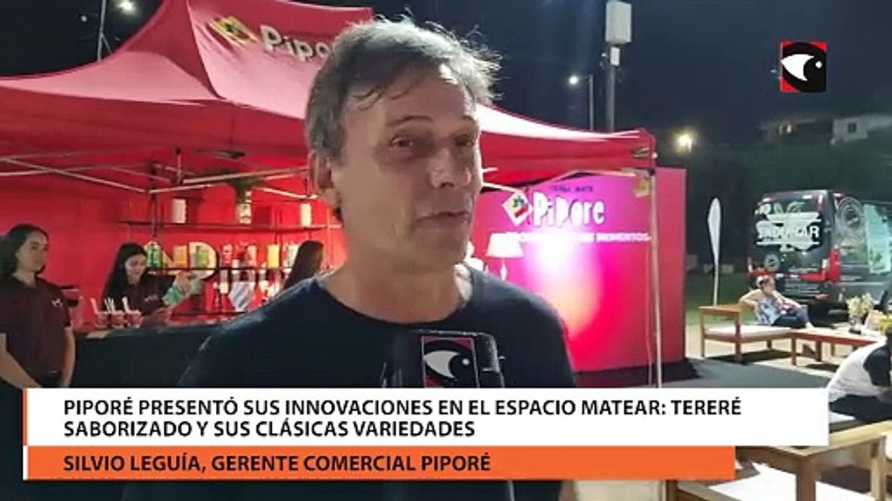 Piporé presentó sus innovaciones en el espacio Matear tereré saborizado y sus clásicas variedades