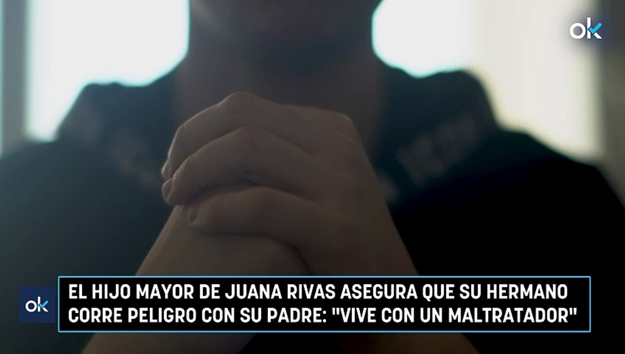 El hijo mayor de Juana Rivas asegura que su hermano corre peligro con su padre: "Vive con un maltratador"