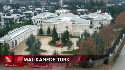 FETÖ'nün Varlık Fonu'na devredilen malikanesine Türk bayrakları çekildi