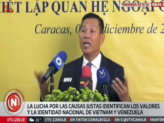 Miranda | Venezuela y Vietnam celebraron 35 años de relaciones de amistad y cooperación bilateral
