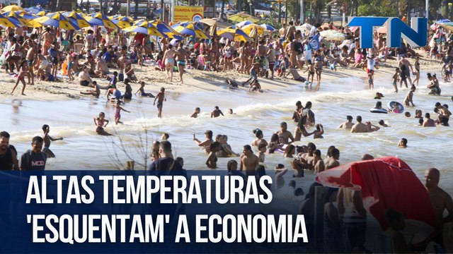 Altas temperaturas 'esquentam' a economia