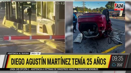 Muerte en la Panamericana: los inquietantes mensajes del conductor murió tras chocar contra un  peaje