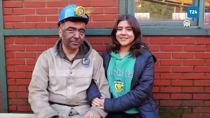 4 Aralık Madenciler Günü’nde madencilere sürpriz: Çocukları çiçeklerle karşıladı