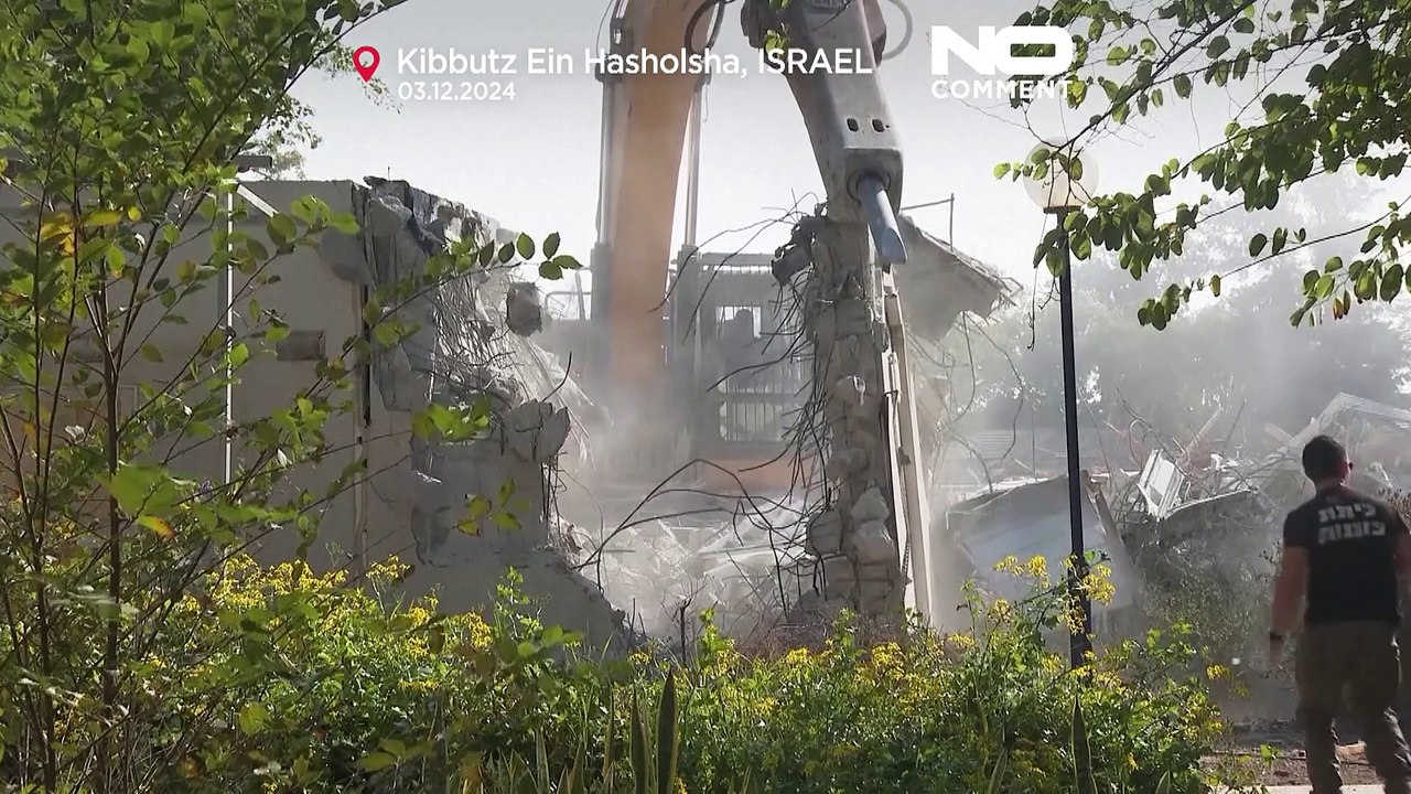 NO COMMENT: Así han quedado las viviendas israelíes un año después del ataque de Hamás