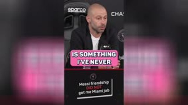 Did Messi friendship land Mascherano Miami job?