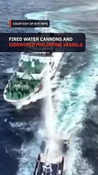 Philippine Coast Guard says it encountered 'aggressive' Chinese actions near Scarborough Shoal