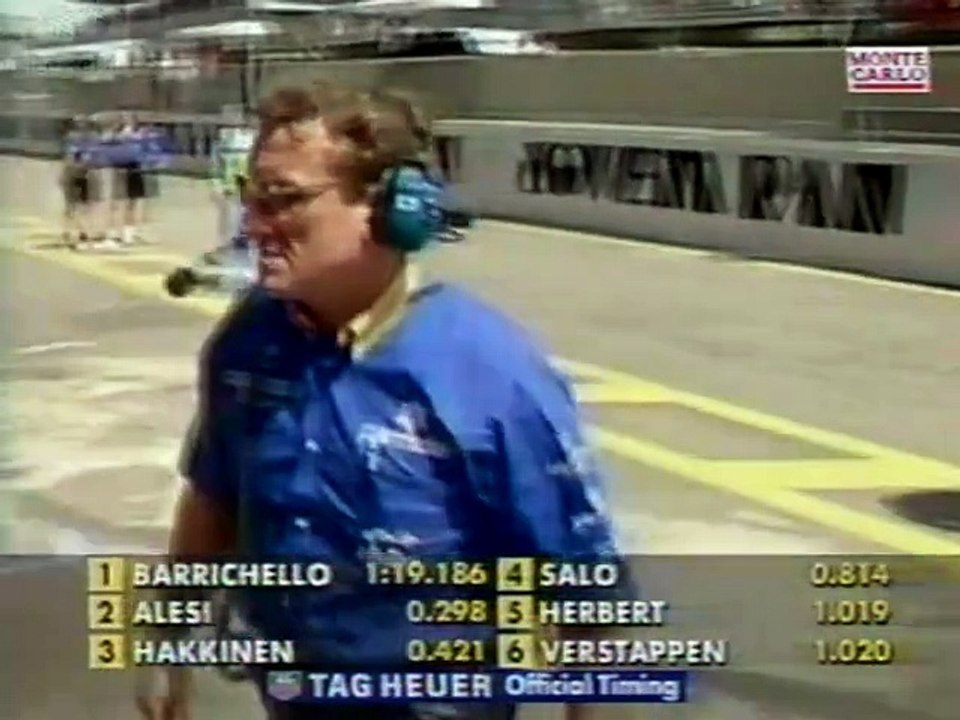 F1 1996_Manche 2_Grande Prêmio do Brasil_Qualifications (en français - Monte-Carlo TMC - Monaco) [RaceFan96]