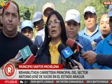 Aragua | Gobierno nacional rehabilita carretera principal que favorece a más de 500 familias