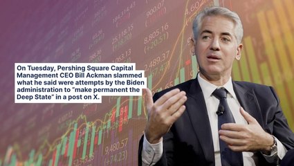 Bill Ackman Says Biden Is Handcuffing Trump And Musk's DOGE Plans By Locking In Work-From-Home Deals For Federal Employees: 'This Needs To Stop Now'