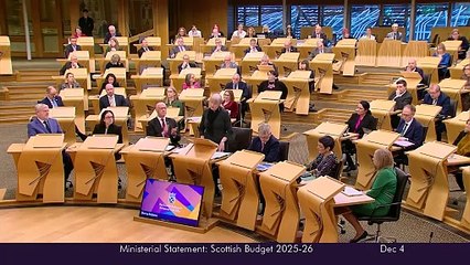 Scottish Budget: Shona Robison - "Government will not increase income tax"