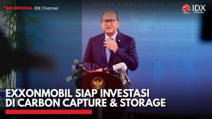 ExxonMobil Siap Investasi di Carbon Capture & Storage