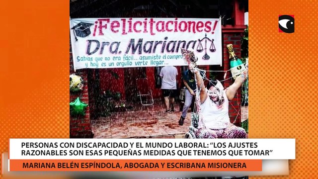 El derecho más importante de las personas con discapacidad es a la accesibilidad y no me refiero a una rampa