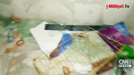 CNN Türk Suriye'de en sıcak noktada! Halep Havalimanı'nın son hali görüntülendi