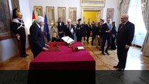 Foti ha prestato giuramento da ministro nelle mani di Mattarella