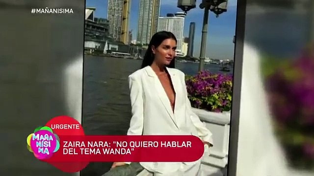 Con la peor de las ondas: Zaira Nara se niega a hablar de Wanda Nara y L-Gante