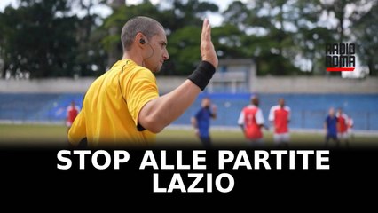 Stop alle partite nel Lazio, arbitri in sciopero