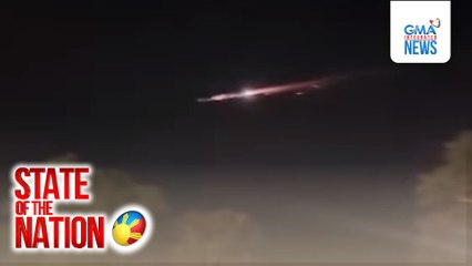 Misteryosong liwanag na namataan sa kalangitan, hindi meteor shower, ayon sa PHILSA | SONA
