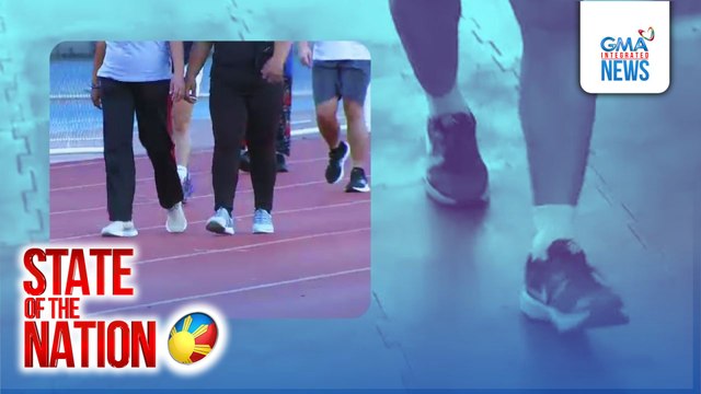 10,000 steps kada araw na goal, makatutulong sa pagbabawas ng timbang at pag-iwas sa sakit | SONA