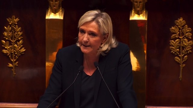 Pour Marine Le Pen, la politique du pire serait de ne pas voter la censure contre Barnier