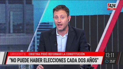 📢 CRISTINA KIRCHNER PIDIÓ REFORMAR LA CONSTITUCIONAL