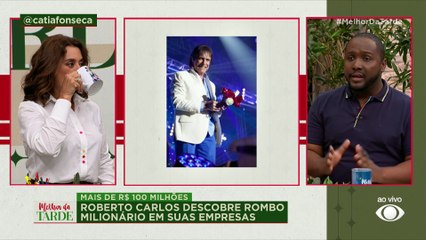 Roberto Carlos descobre rombo milionário em suas empresas